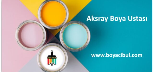 Aksaray boyacı ustası